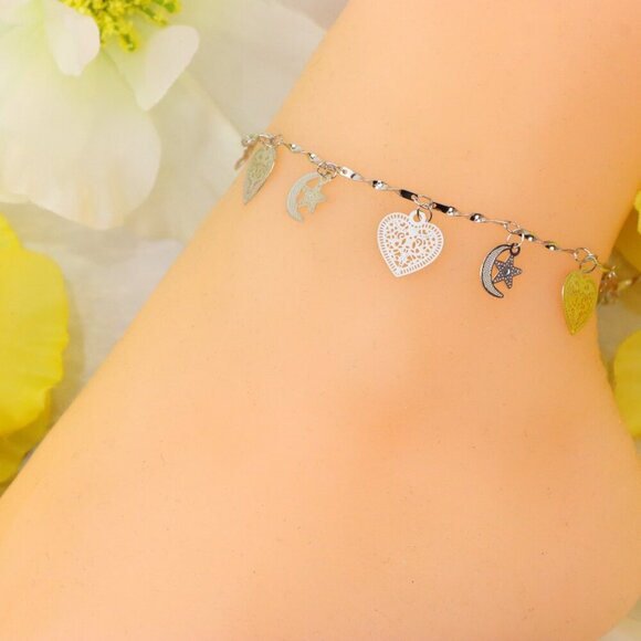 Minimalist Anklet, Sleek & Modern Design, Women’s Fashion, YC110183-A - Picture 3 of 10